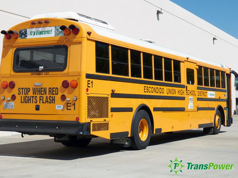 TransPower electric school bus